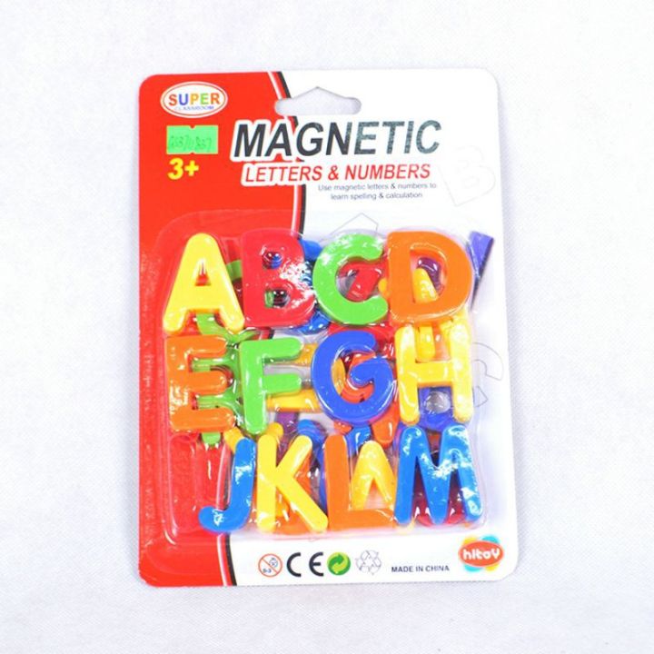 Lycotte Magnetic Colourful Uppercase Lowercase Alphabets Letters