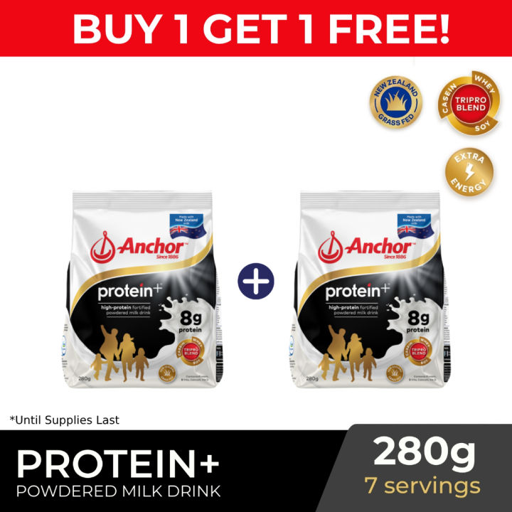 B T Anchor Protein Plus Milk Powder Plain G Lazada Ph