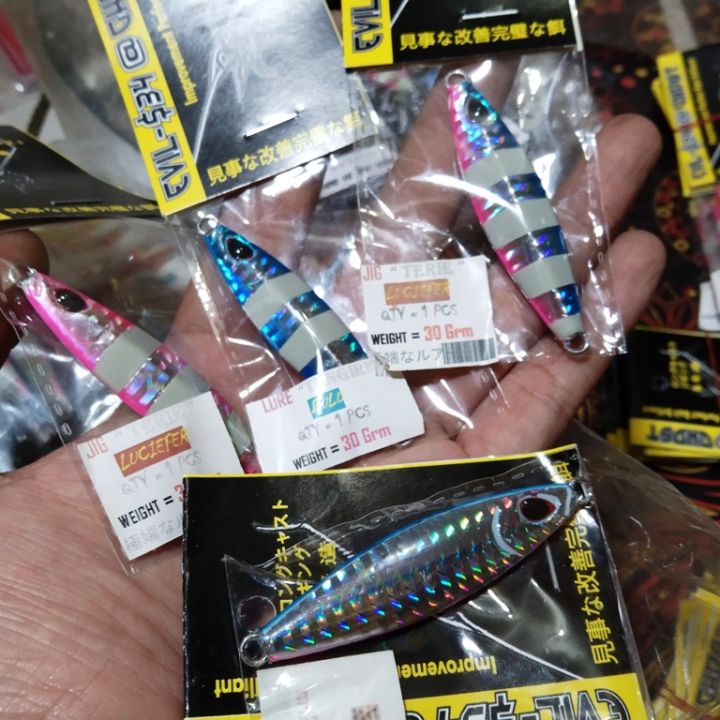 Lure Jig Cast Metal Jig Micro Jig Kooika No Koika Slow Jig Sisik Ikan