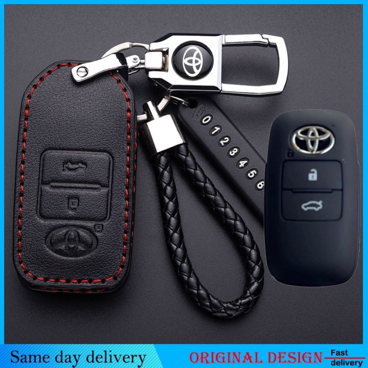 For Toyota Yaris Cross Key Cover Leather Key Case Lazada Ph