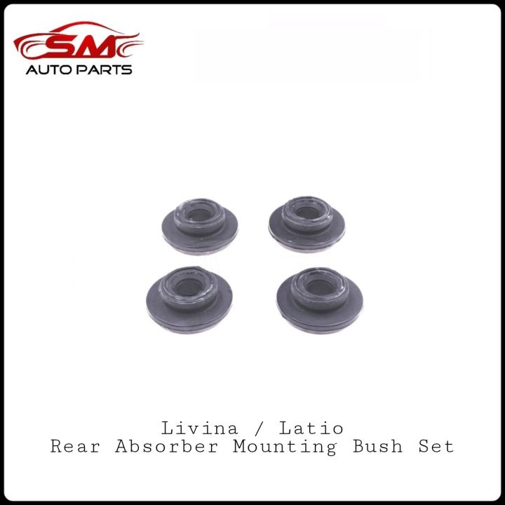 Oem Rear Absorber Mounting Bush Set Nissan Livina Latio Set Pcs