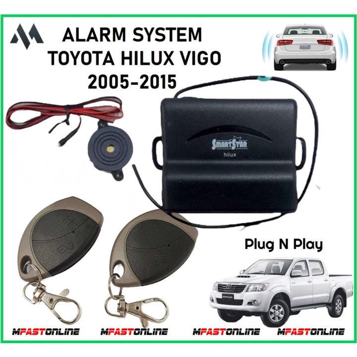 Toyota Hilux Vigo Oem Plug Play Full Set Car Alarm System