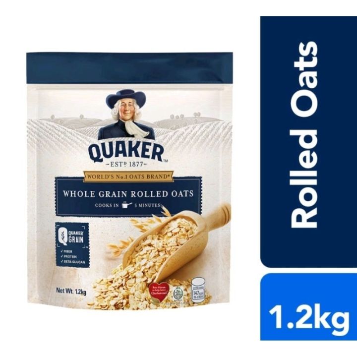 Quaker Oats Whole Grain Rolled Oats Kg Lazada Ph