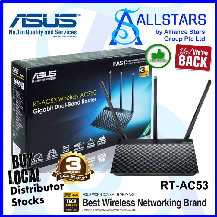 Allstars We Are Back Promo Asus Rt Ac Wireless Ac Dual Band