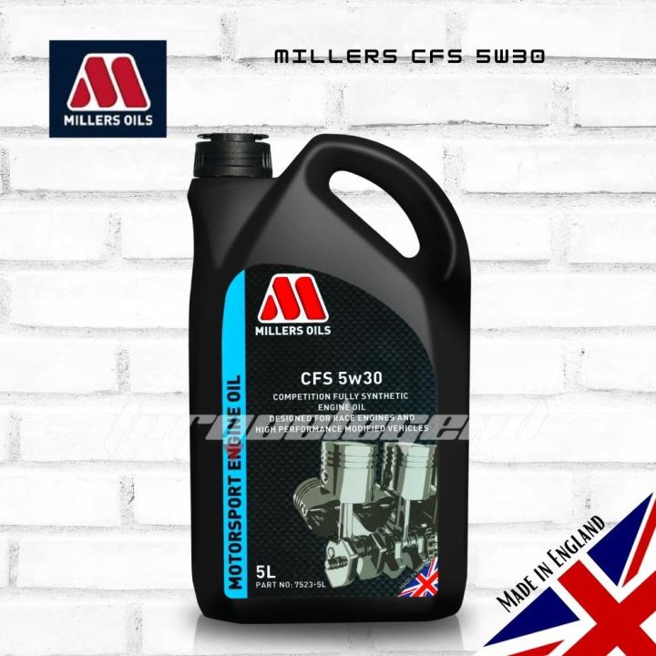 MILLERS OILS CFS NANODRIVE 5L COMPETITION FULLY SYNTHETIC TRIPLE ESTER