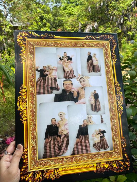 CETAK FOTO SUDAH DIBINGKAI PAPAN MDF UKURAN 20R 30X40 MOTIF FIGURA