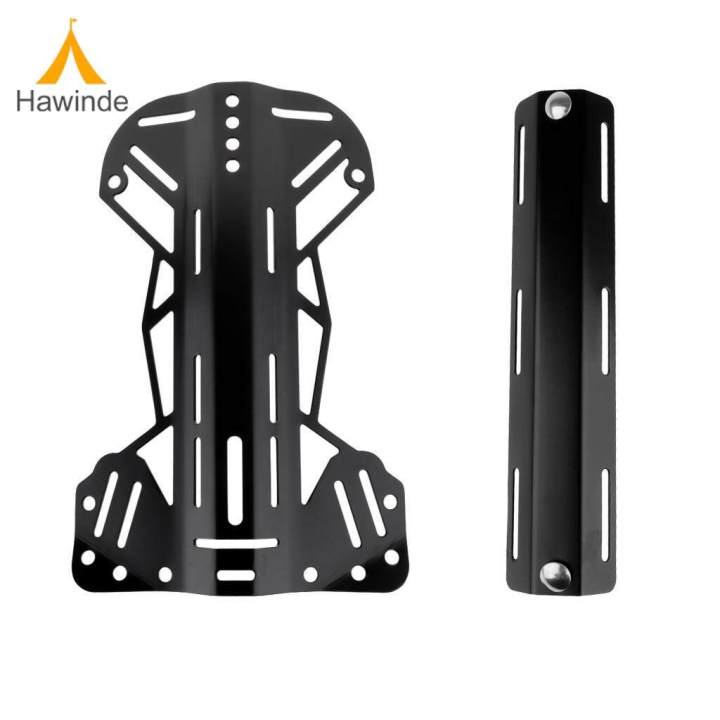 Hawinde Aluminum Technical Scuba Diving Bcd Harness Backplate Single