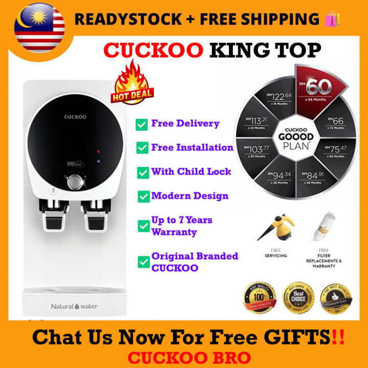 ORIGINAL CUCKOO KING TOP Water Purifier Water Despenser Water Filter