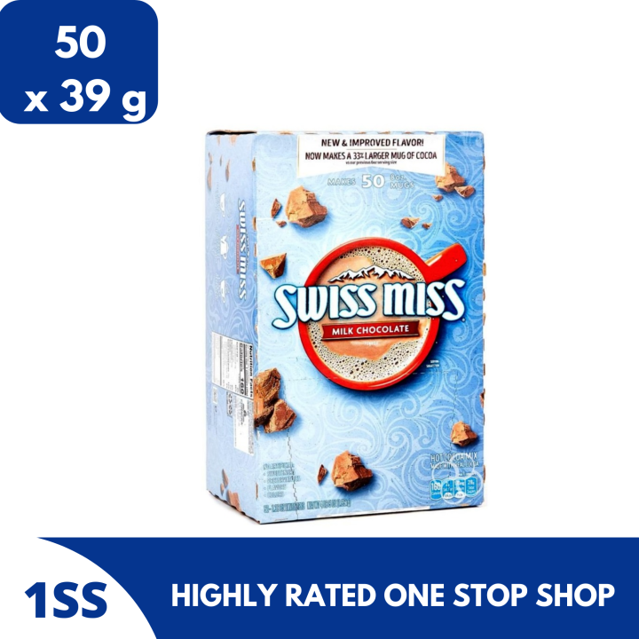 Swiss Miss Milk Chocolate Hot Cocoa Mix 50s X 39g Lazada PH