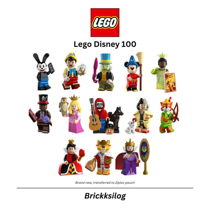 Lego Disney 100 Minifigures Lazada PH