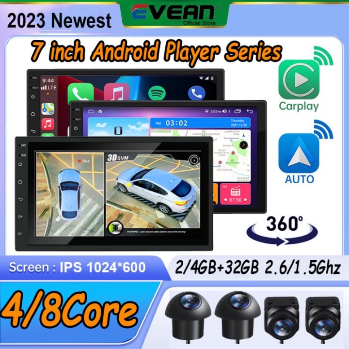 Evean Android Player Inch Series Carplay G Ram Gb Core Core