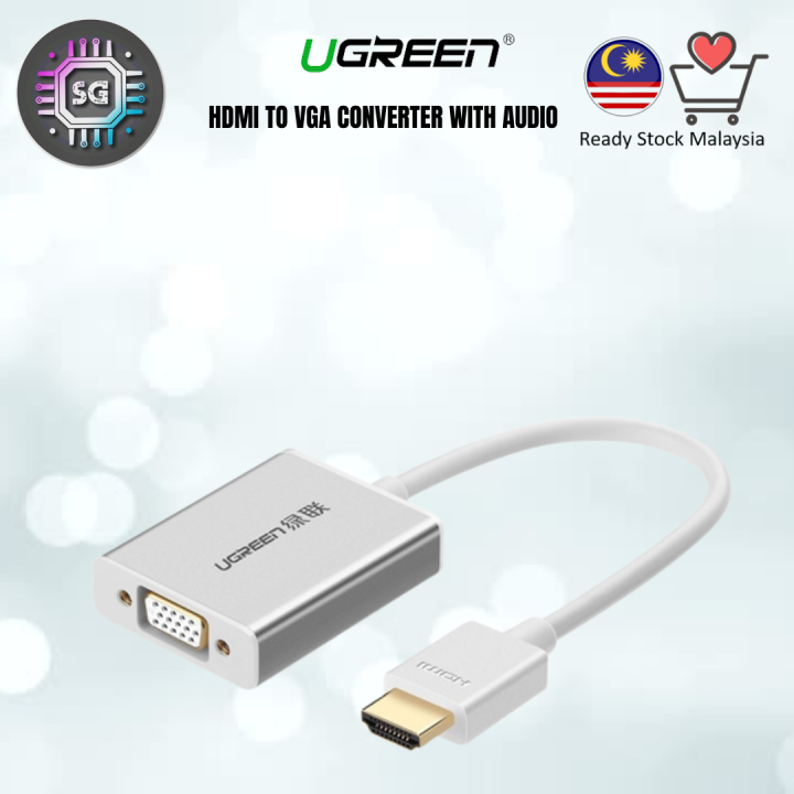 UGREEN HDMI TO VGA CONVERTER WITH AUDIO Lazada