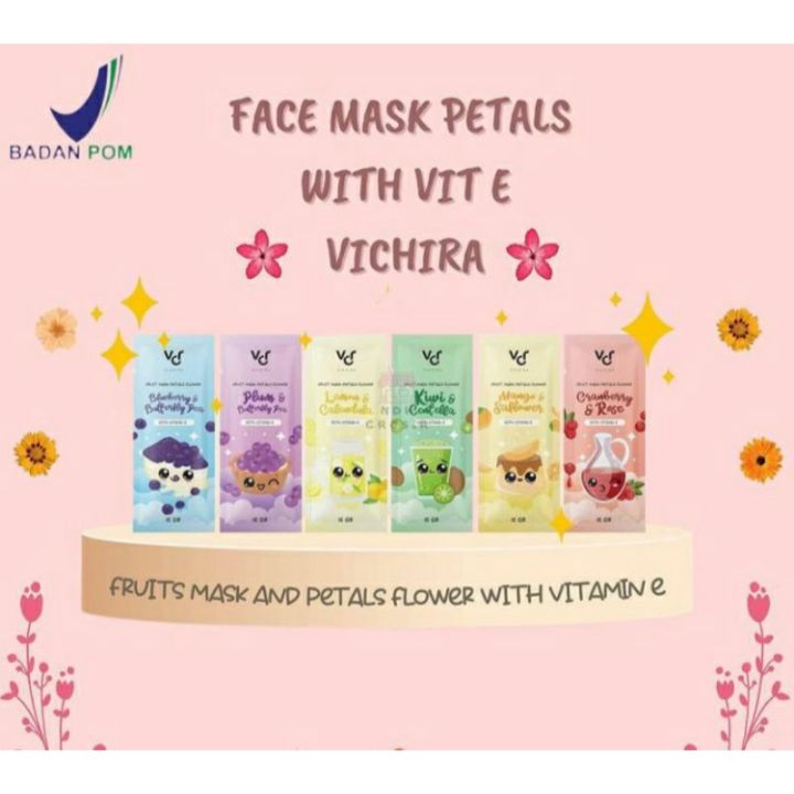 Dist Resmi Vichira Mask Bpom Masker Organik Masker Saffron Masker