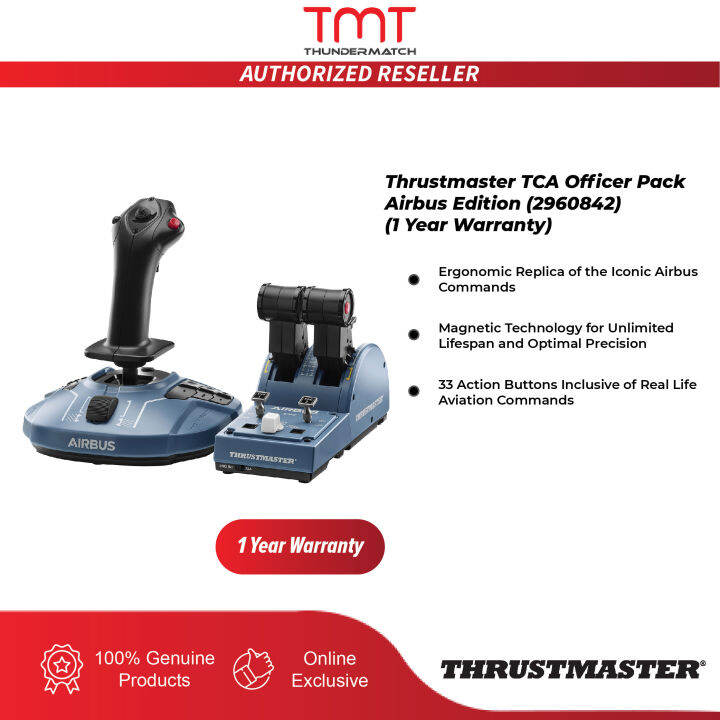 Thrustmaster Tca Quadrant Tca Quadrant Add On Tca Officer Pack