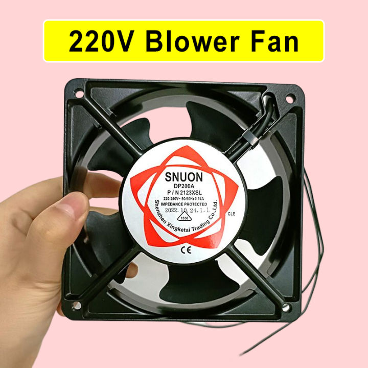 220V Blower Fan Automatic Circulation Exhaust Fan For Egg Incubator