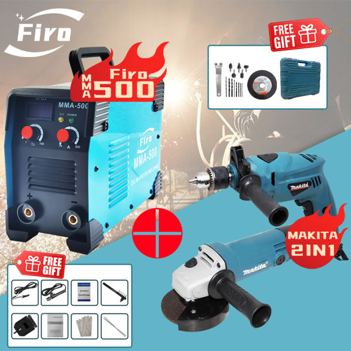 3IN1 NEW MMA 500 Portable IGBT Inverter Welding Machine Electric