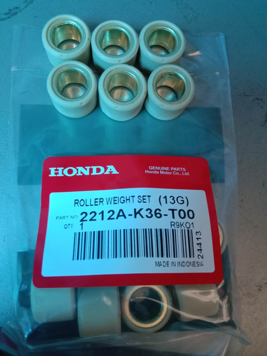 Honda Genuine Roller Weight Set Flyball For Click Available