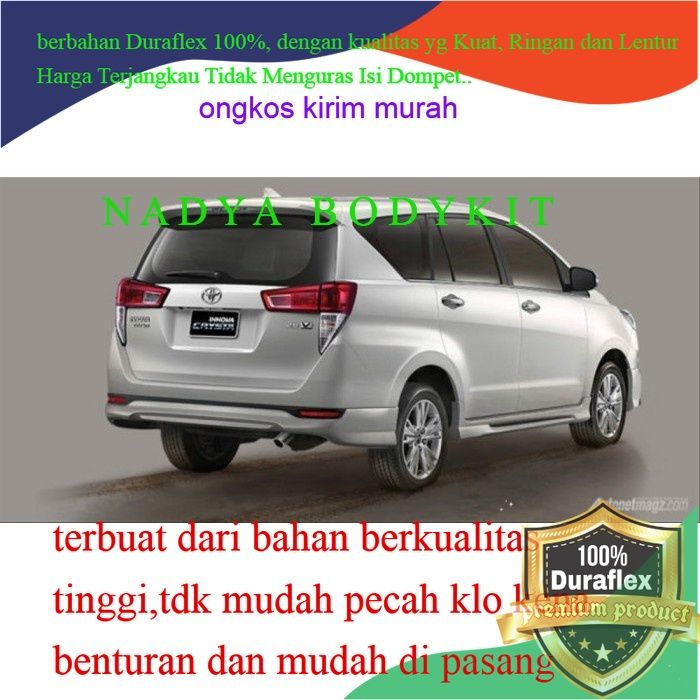 Bodykit Kijang Innova Reborn Crysta Body Kit Body Kit Bodikit Lazada