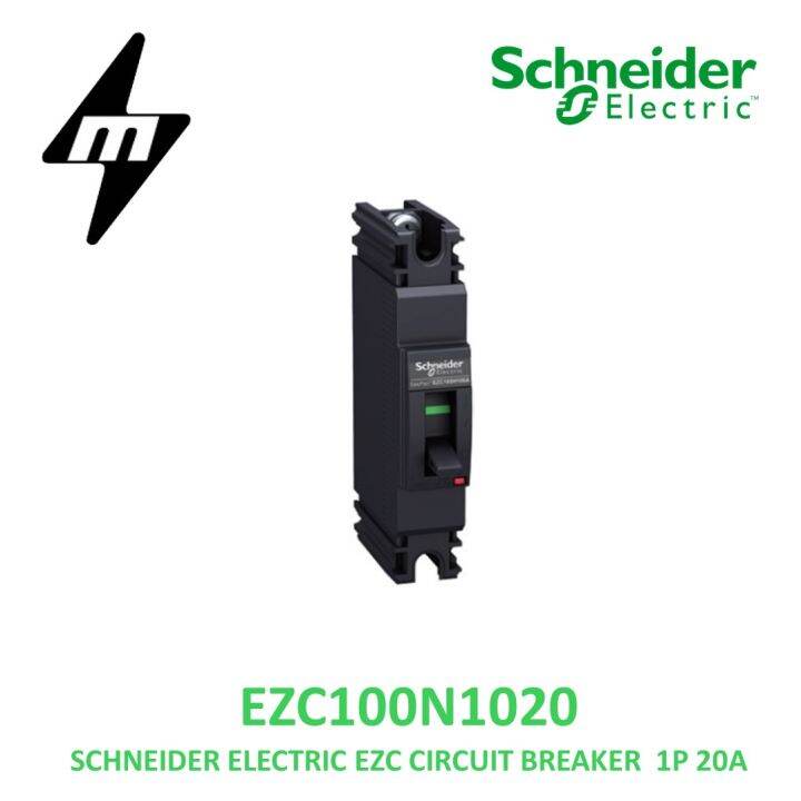 Schneider Electric EZC100N1020 EZC Molded Case Circuit Breaker Easy