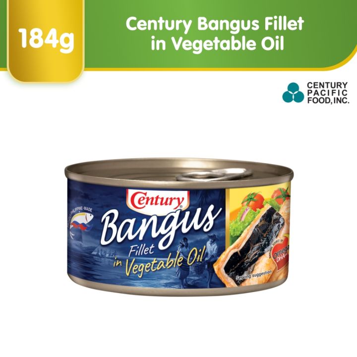 Century Gourmet Bangus Fillet In Oil 184g Lazada PH