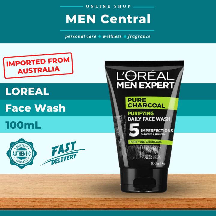 Loreal Men Expert Pure Carbon Purifying Daily Face Wash 100mL Lazada PH