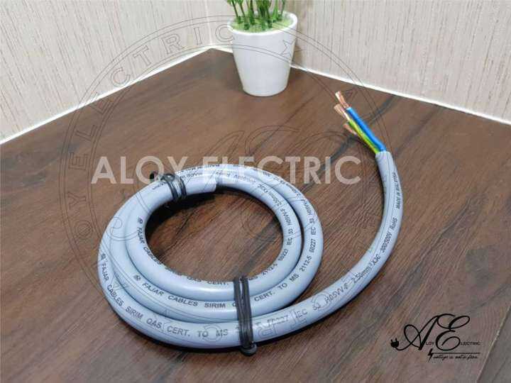 Mm Fajar Core Pvc Flexible Cable C Grey Sirim Certified M