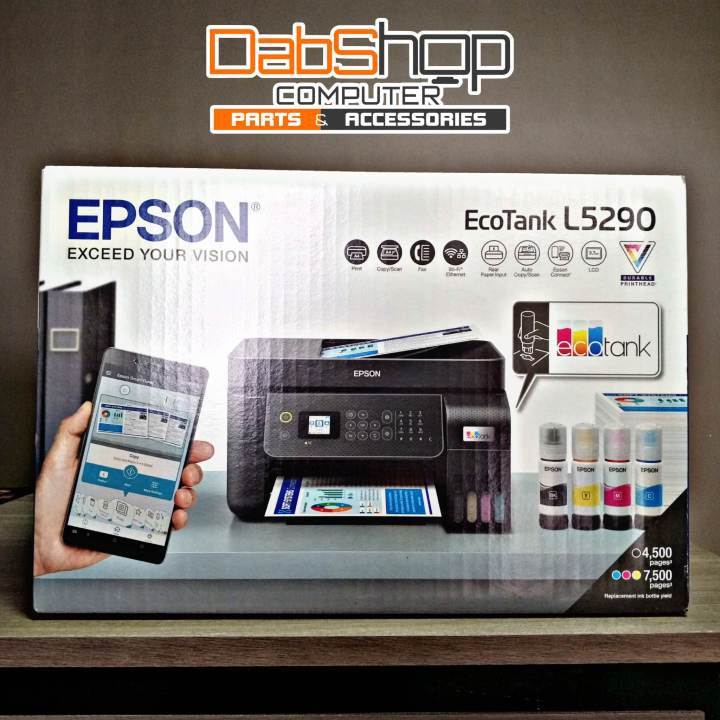 Epson Ecotank L A Wi Fi All In One Ink Tank Printer With Adf