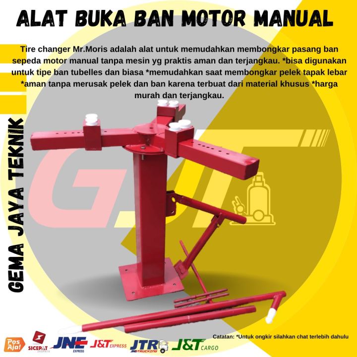 Tire Changer Alat Buka Pasang Ban Manual Lazada Indonesia