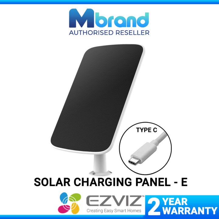 EZVIZ Solar Charging Panel E TYPE C Compatible With EB8 4G 3MP