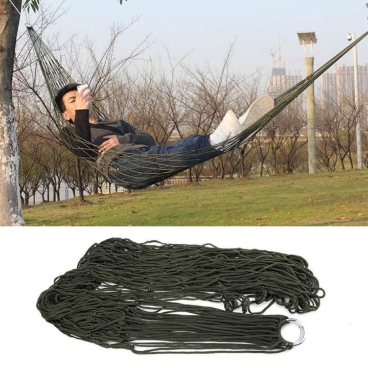 Drdipr Folding Breathable Swing Hammock Hanging Ropes Camping Stuff