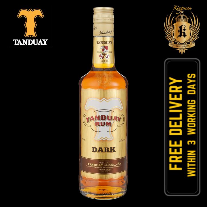 Tanduay Dark Rum Years Ml Lazada Singapore