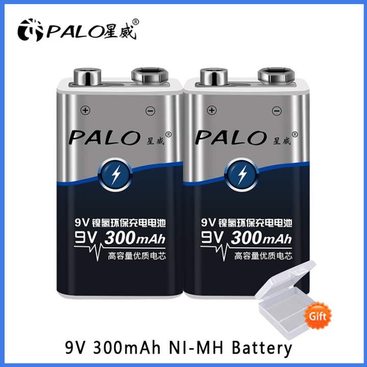 Palo V F Nimh V Rechargeable Battery Mah Low Self Discharged