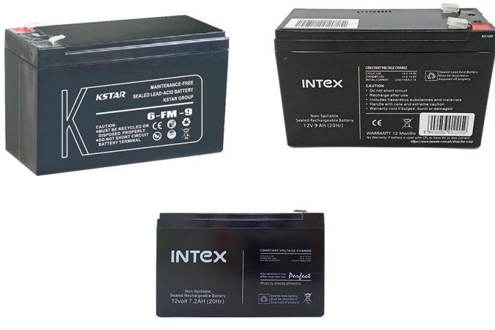 Intex Battery For UPS And KStar 6 FM 9 Maintenance Free Sealed Lead