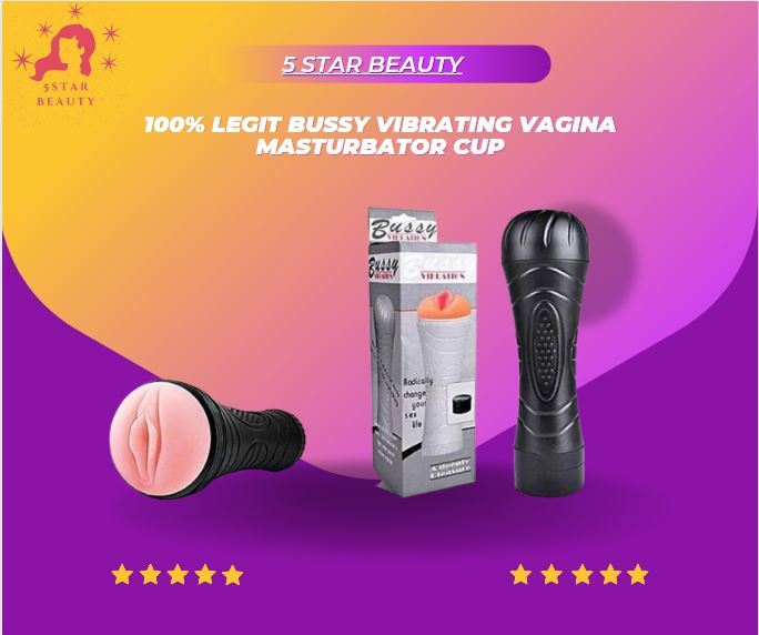 Legit Bussy Vibrating Vagina Masturbator Cup Lazada Ph