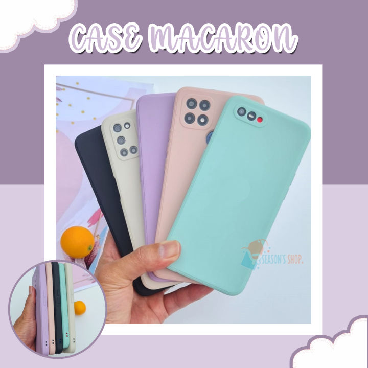 Softcase Macaron Camera Protection For Oppo Smc Oppo A A A S