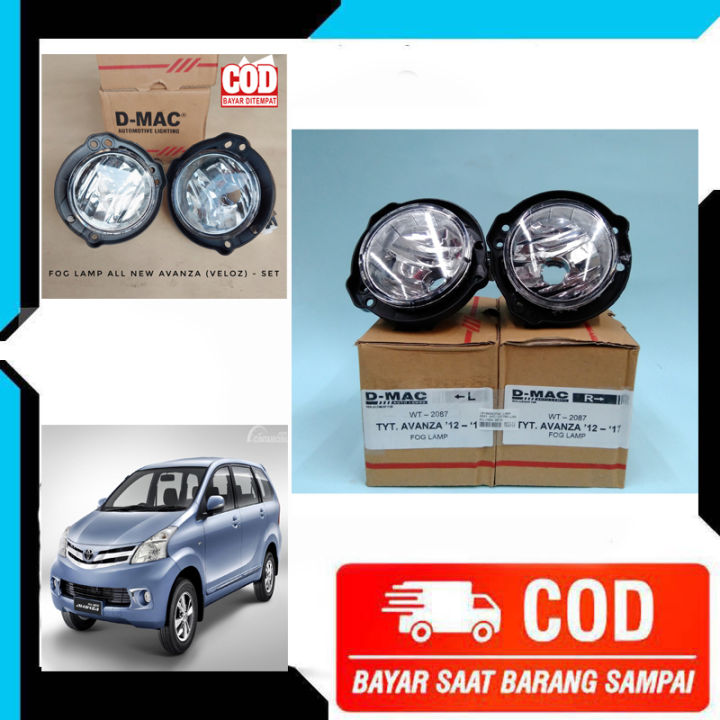 LAMPU KABUT FOGLAMP MOBIL AVANZA XENIA SIGRA CALYA AGYA AYLA