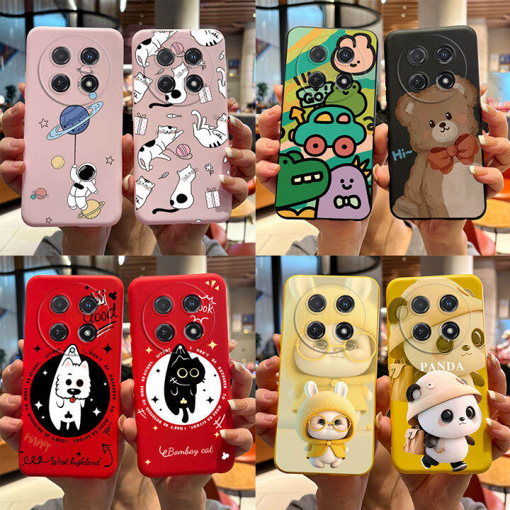 For Huawei Nova 12i Case Cute Rabbit Panda Painted Cover Soft Slim