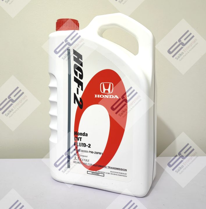 Honda CVT Automatic Transmission Fluid HCF 2 3 5L Lazada PH