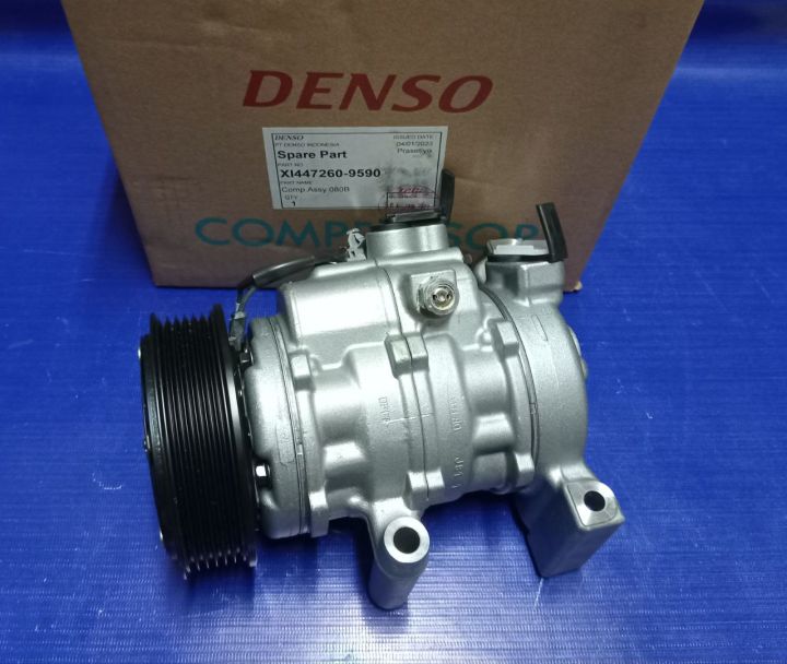 DENSO ORIGINAL Toyota Vios 2016 2018 Aircon Compressor Dual Vvti