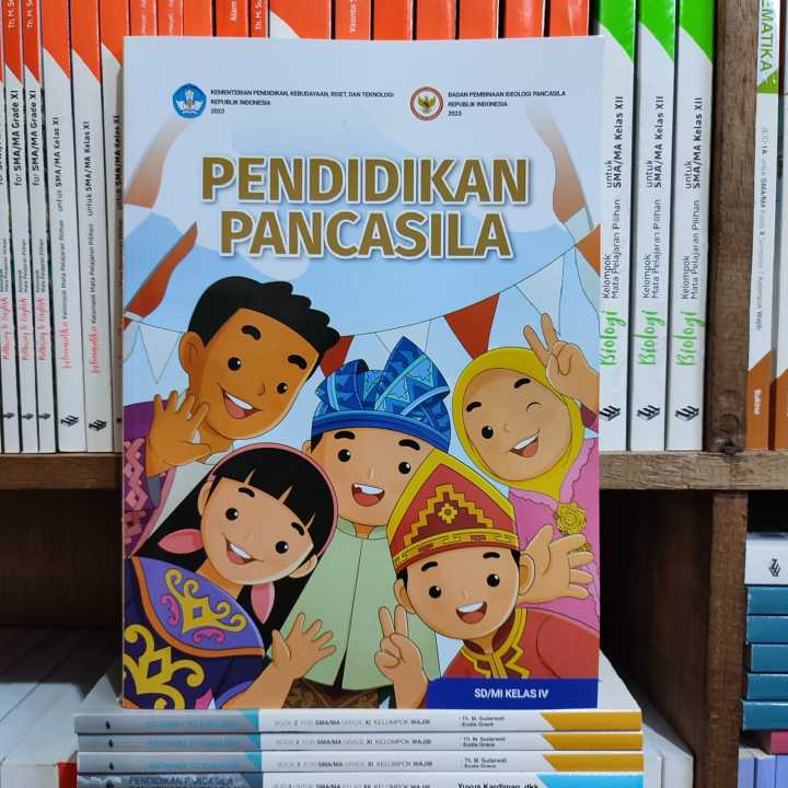 Buku Pendidikan Pancasila Kelas 4 SD Kurikulum Merdeka Diknas Lazada