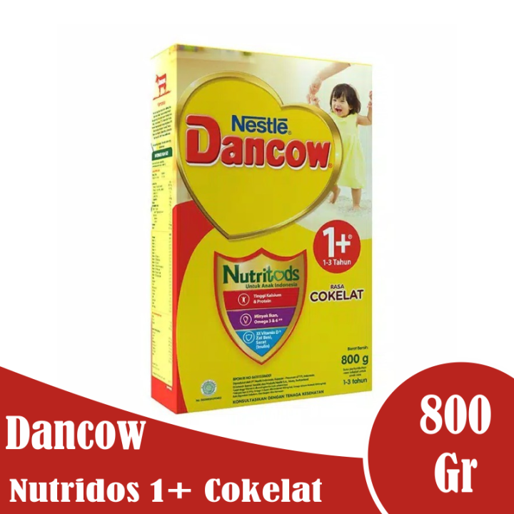 Nestle Dancow 1 Nutritods Susu Pertumbuhan Rasa Coklat 1 3 Tahun Box