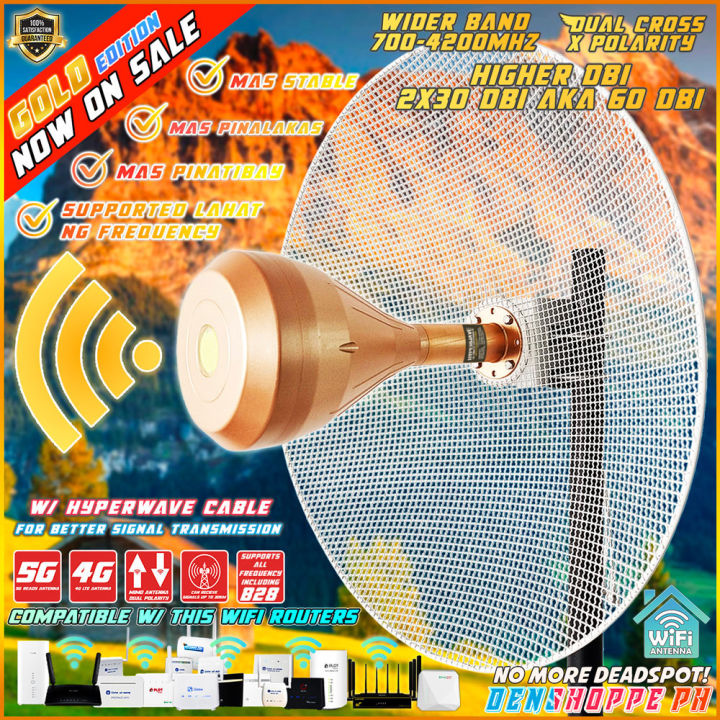 Hyperwave Hyperbolic Dbi G G Premium Wifi Internet Antenna