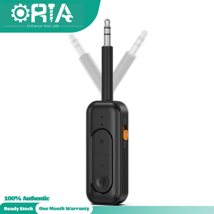 ORIA Wireless Bluetooth Receiver Transmitter 2 In 1 Wireless Bluetooth