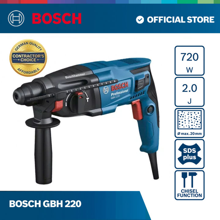 Bosch GBH 220 Professional Rotary Hammer Power Tool Home Improvement