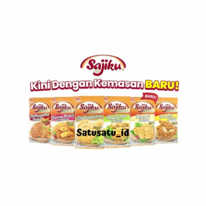 Sajiku Tepung Bumbu Gram All Variant Lazada Indonesia