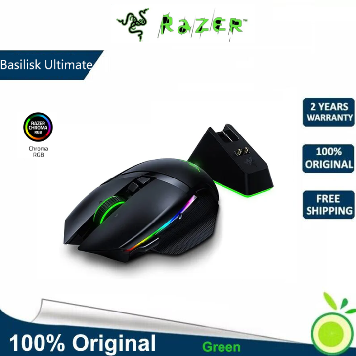 Razer Basilisk Ultimate HyperSpeed Wireless Gaming Mouse W Charging