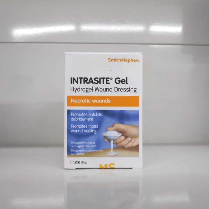 SMITH AND NEPHEW INTRASITE GEL HYDROGEL WOUND DRESSING NECROTIC WOUNDS