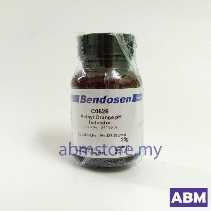 Methyl Orange Ph Indicator Bendosen G Lazada