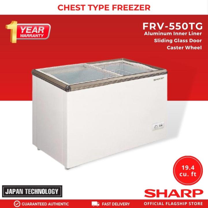 Sharp Frv Tg Cuft Chest Type Freezer Lazada Ph