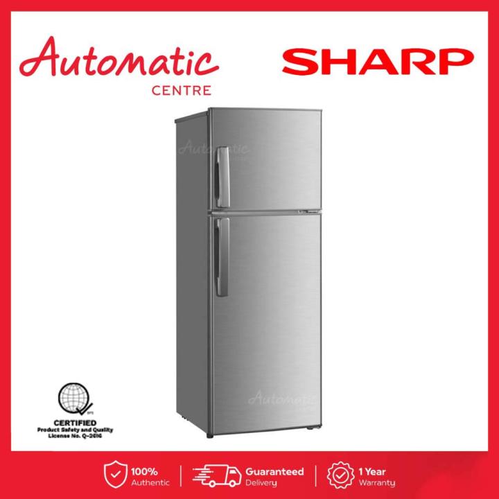 Sharp Sj Vl Bp Sl Cu Ft Two Door Refrigerator Inverter With Manual